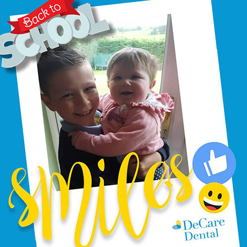 DeCare Dental Back to School Smiles competition - 1st