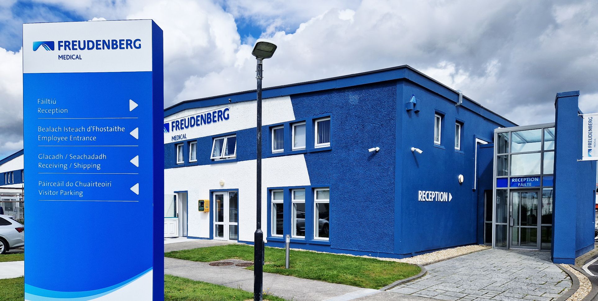 Outside area of freudenberg building