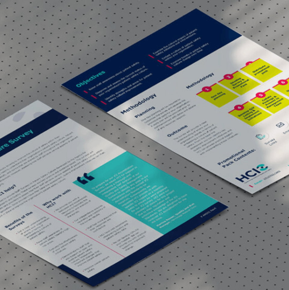 hci brochure template